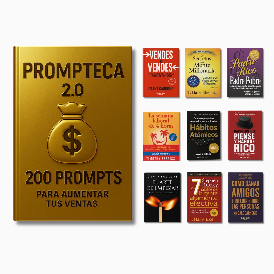 Prompteca 2.0 Pack 10 Libros