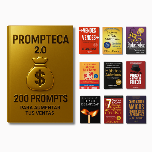 Prompteca 2.0 Pack 10 Libros
